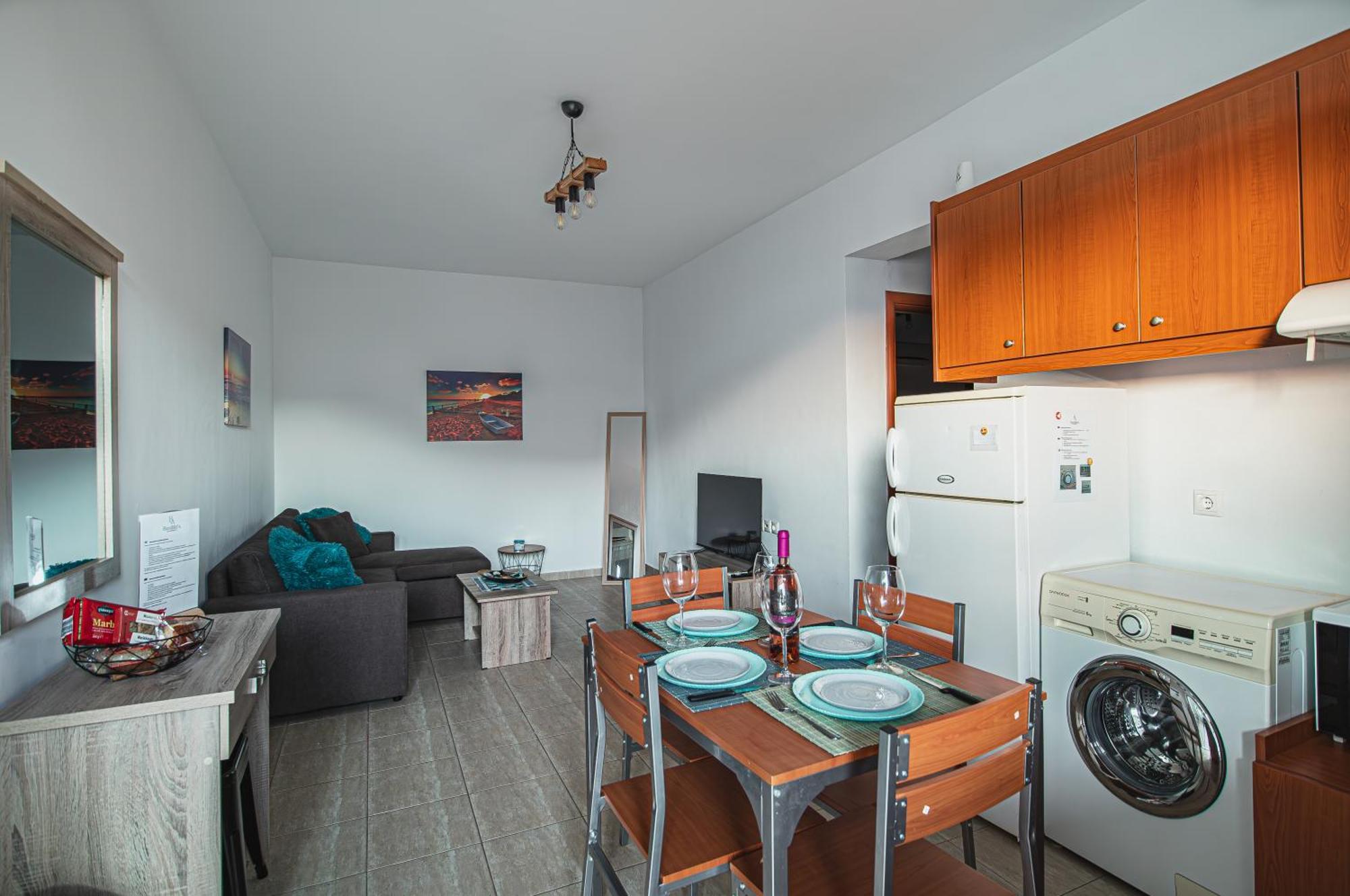 Basiliki'S Apartments อาร์คานเยโลส ภายนอก รูปภาพ