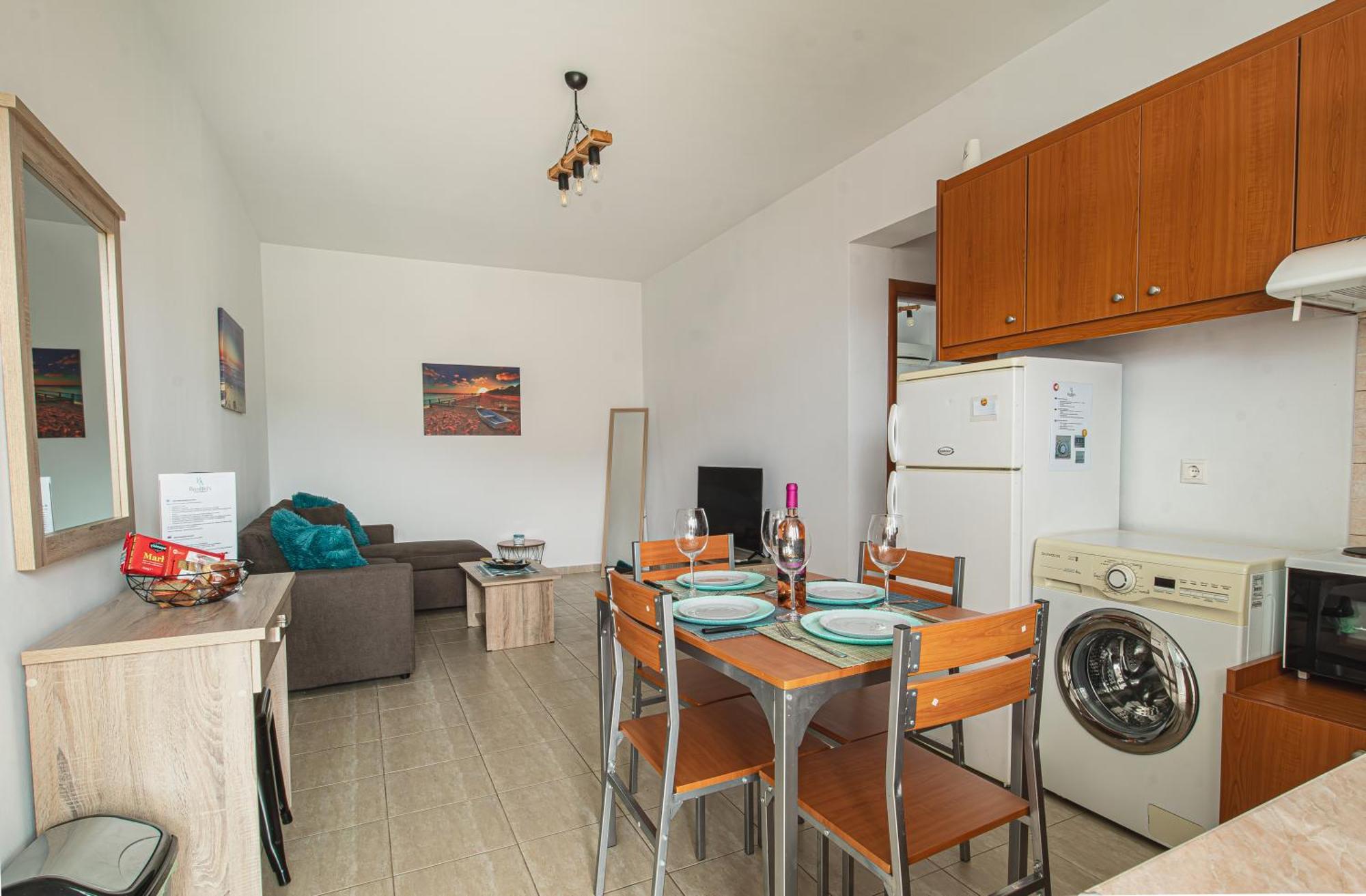 Basiliki'S Apartments อาร์คานเยโลส ภายนอก รูปภาพ