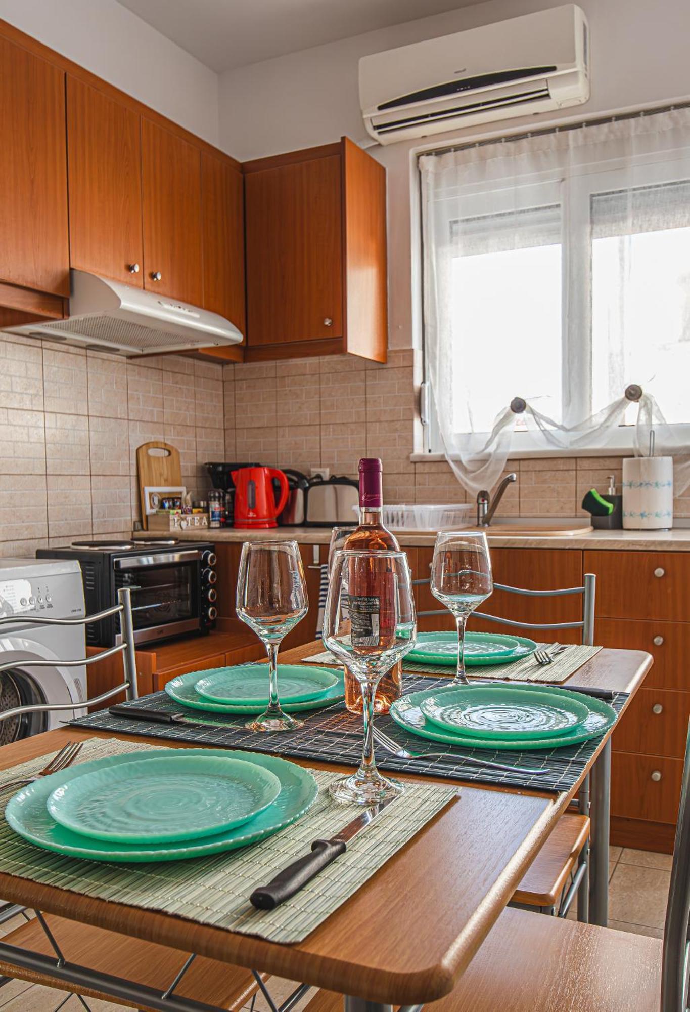 Basiliki'S Apartments อาร์คานเยโลส ภายนอก รูปภาพ