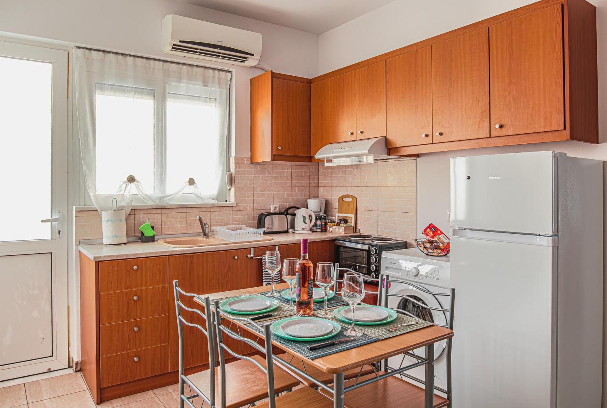 Basiliki'S Apartments อาร์คานเยโลส ภายนอก รูปภาพ